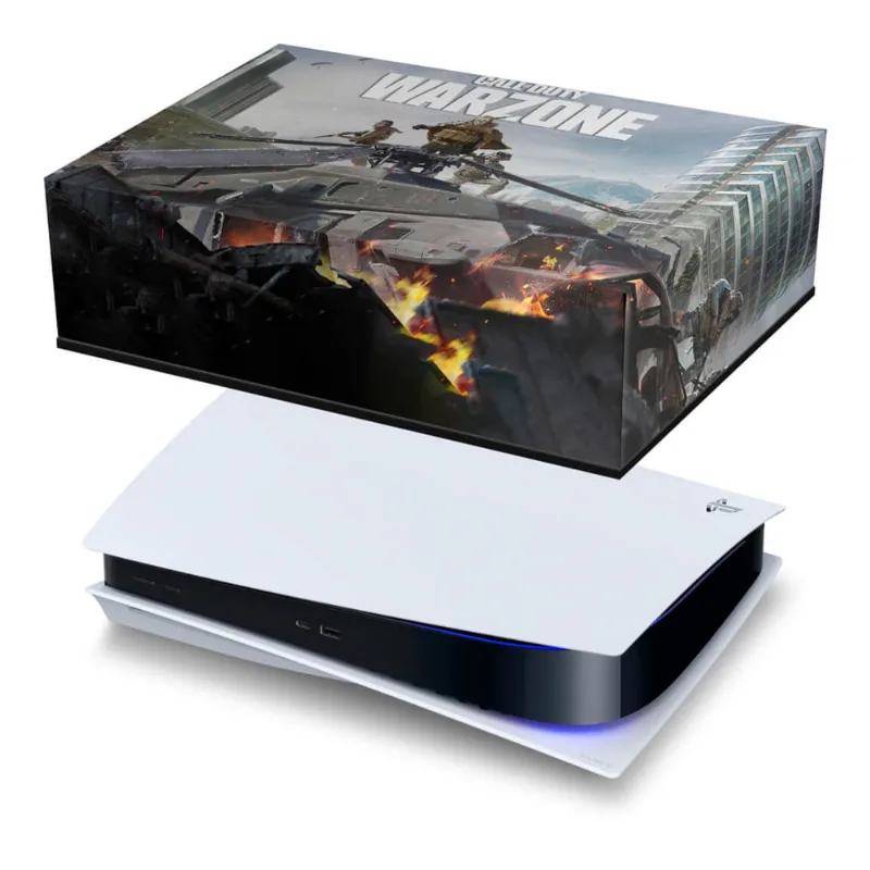 Capa PS5 Anti Poeira - Call of Duty Warzone