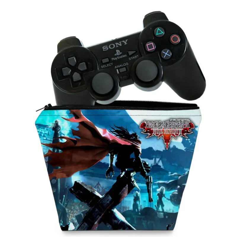 Capa PS2 Controle Case - Final Fantasy vii