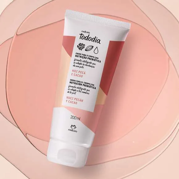 Creme Hidratante Corporal Noz Pecã E Cacau Todo Dia 200ml