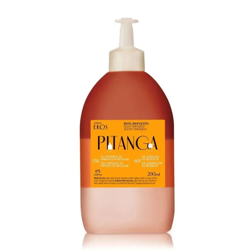 Refil Óleo Trifásico Desodorante Corporal Pitanga Ekos - 200ml