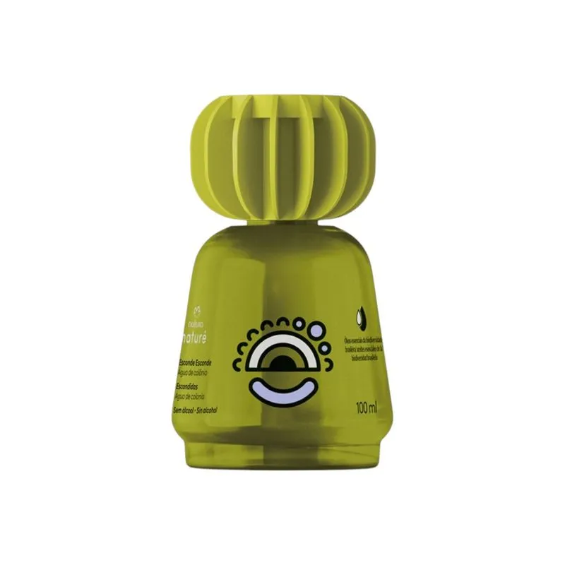 Perfume Colônia Esconde Esconde Naturé Infantil Sem Álcool 100ml