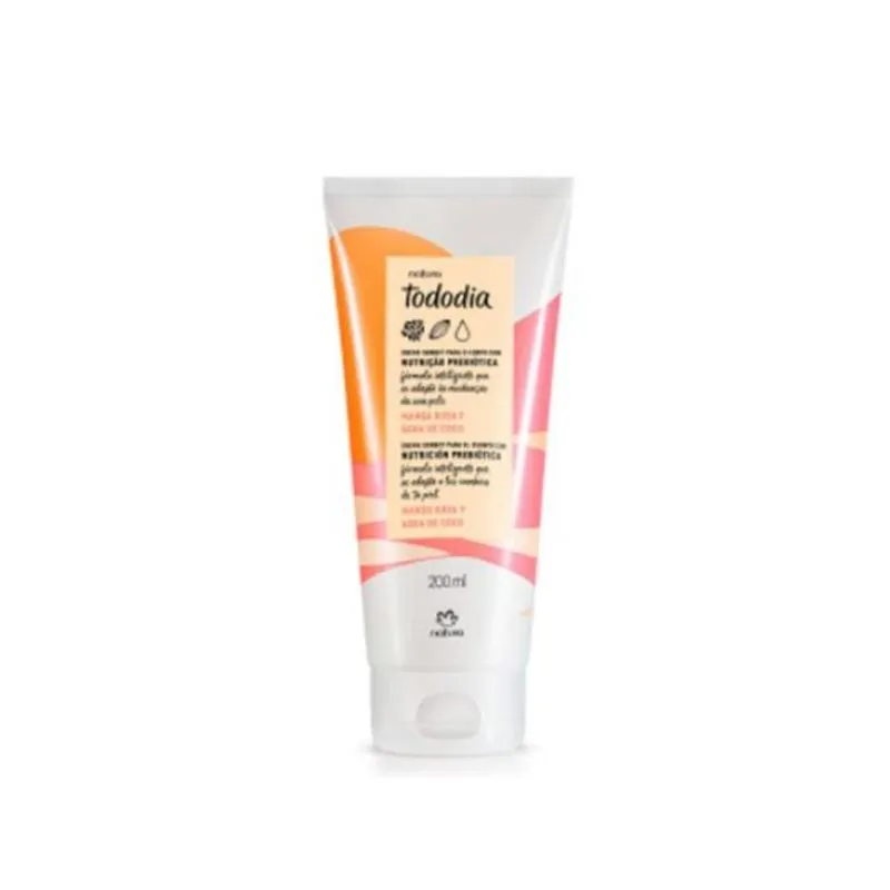 Creme Sorbet O Corpo Manga Rosa E Água Coco Natura Tododia