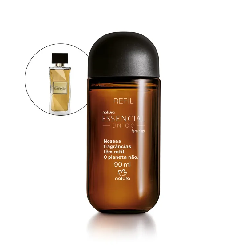 Deo Parfum Essencial Unico Feminino REFIL Natura 100ml