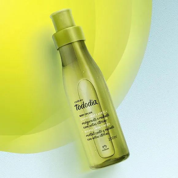 Tododia Capim Limão e Hortelã Body Splash Desodorante Colônia EX