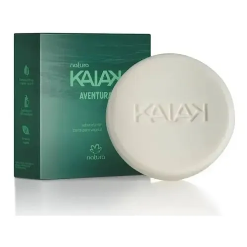 *Sabonete em Barra Masculino Natura Kaiak Aventura 90g