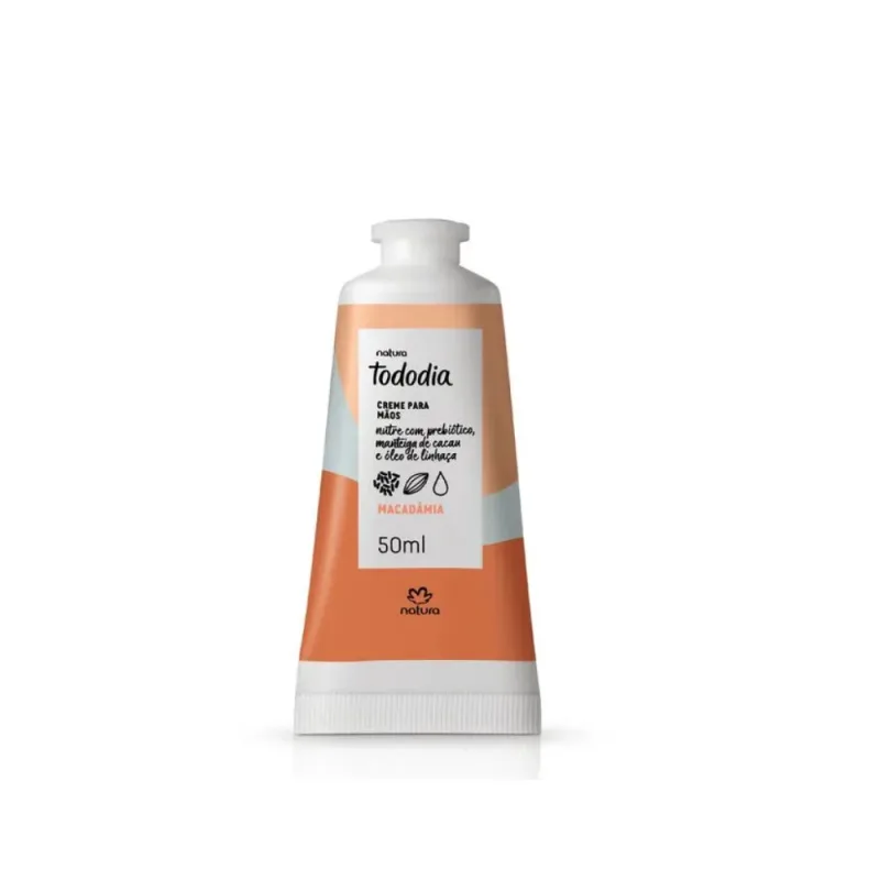 Creme nutritivo para mãos macadâmia - 50 ml
