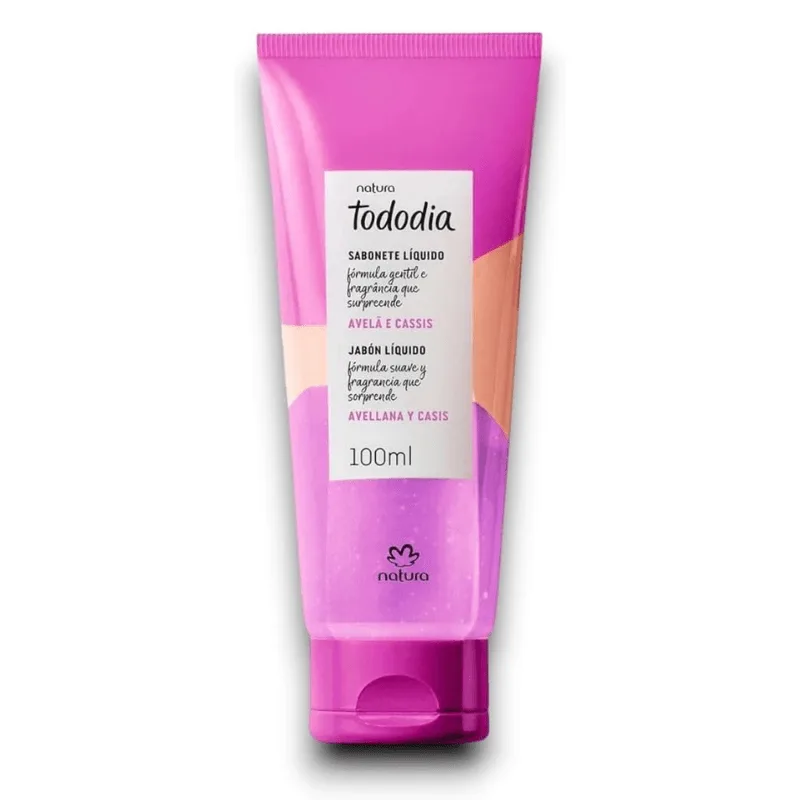 Sabonete Corporal Líquido Tododia Avelã E Cassis 100ml