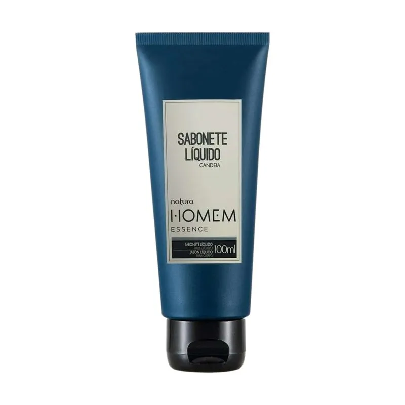 Sabonete Líquido Corporal Candeia Natura Homem Essence 100ml