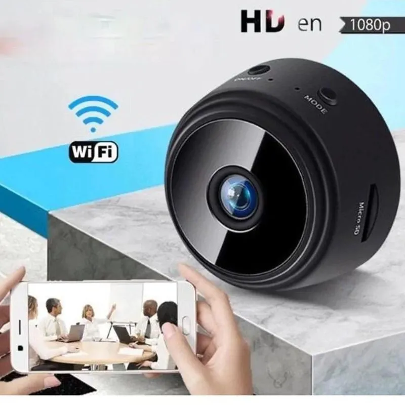 A9 Hd Mini Com Visão Noturna Wifi Câmera 1080p Sem Fio