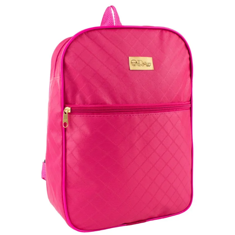 Mochila Maternidade Multifunção Mamãe Bebê Espaçosa Pink
