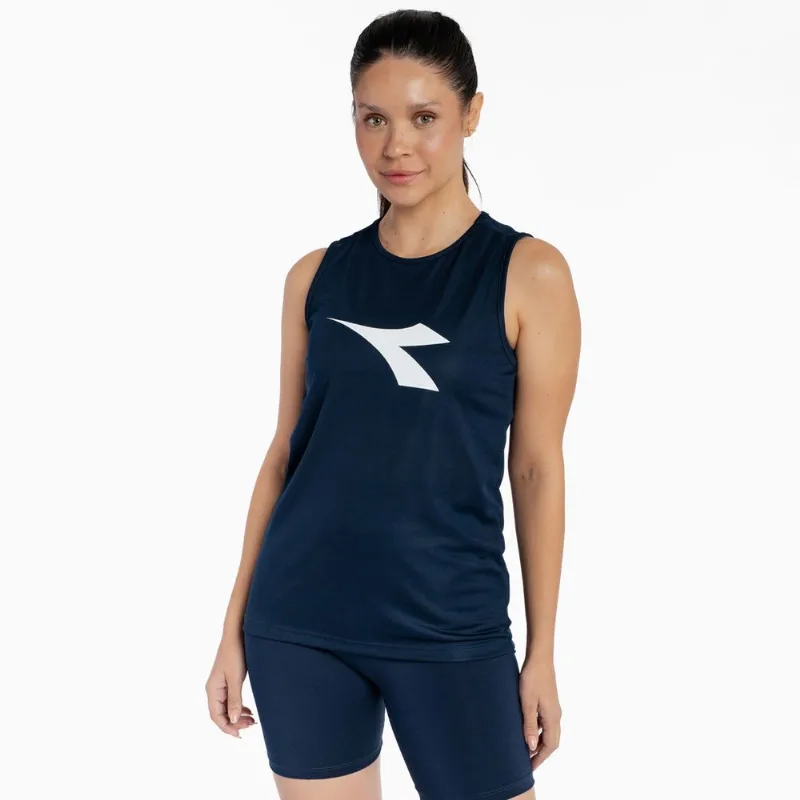Regata Feminina Frequenza Diadora Azul GG - Diadora
