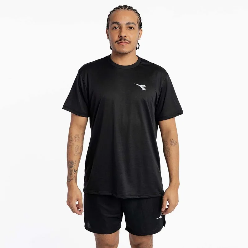 Camiseta Masculina Icon Max Diadora Preto P - Diadora