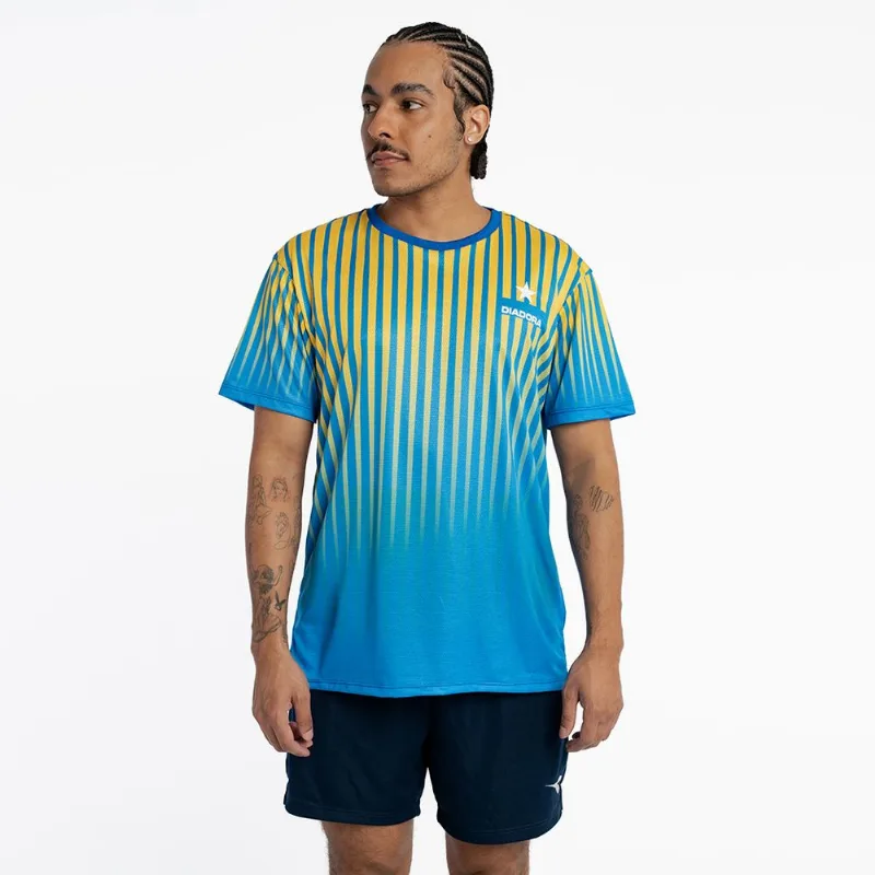 Camiseta Masculina Iconica Diadora Azul GG - Diadora