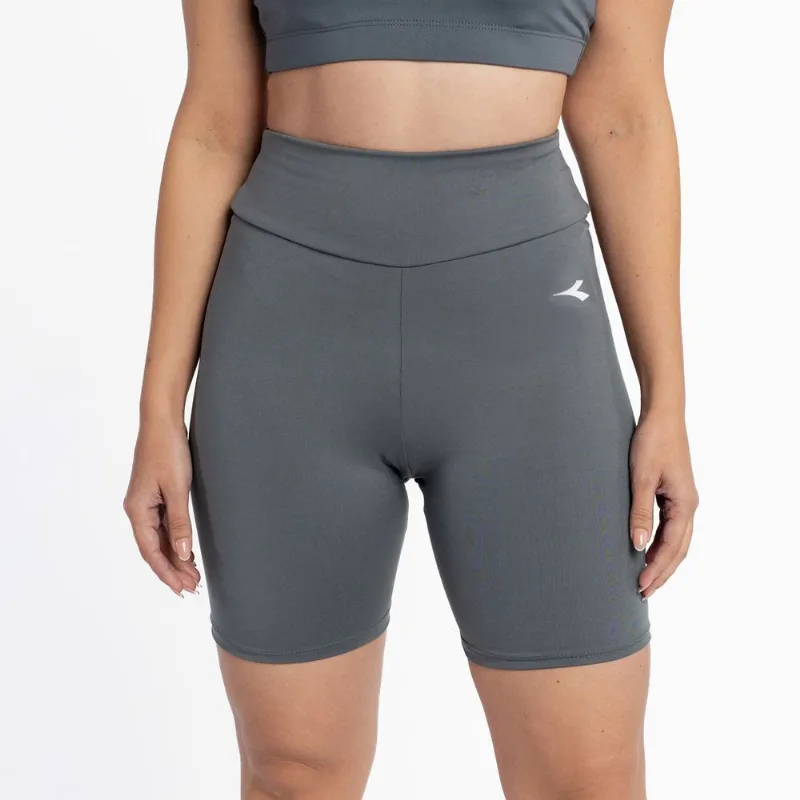 Bermuda Feminina Icon Diadora Cinza M - Diadora