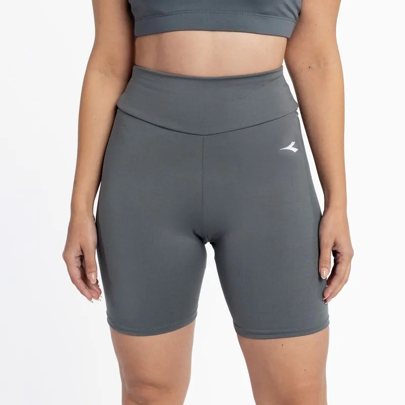 Bermuda Feminina Icon Diadora Cinza GG - Diadora