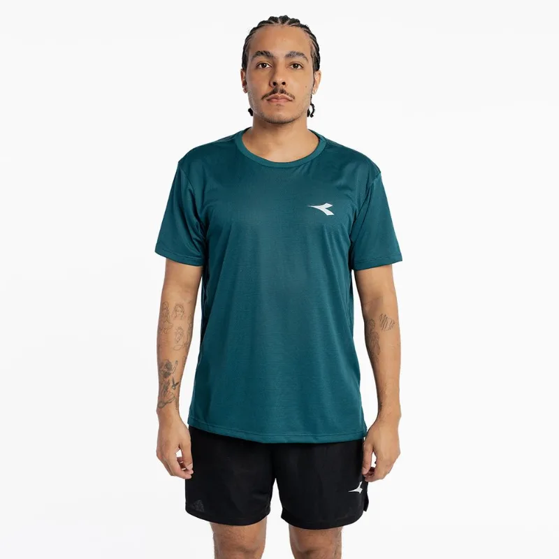 Camiseta Masculina Icon Max Diadora Verde P