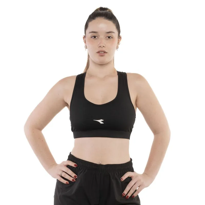 Top Feminino Esportivo Diadora Preto P