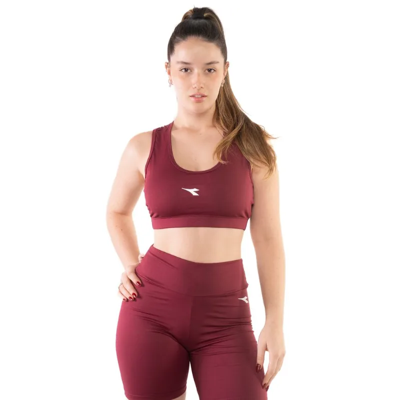 Top Diadora Feminino Vinho VINHO - 1P - Diadora