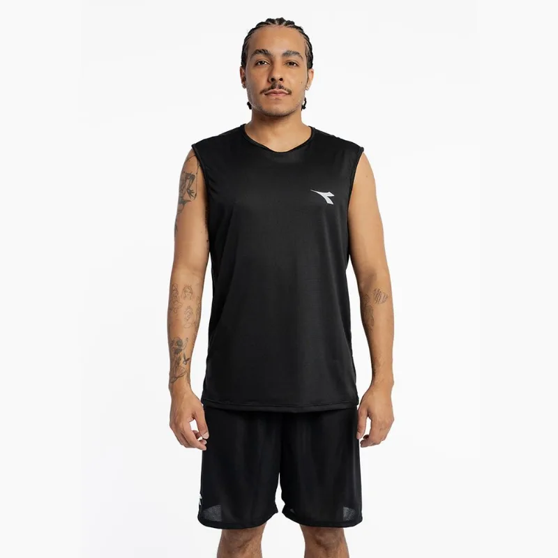 Regata Masculina Icon Max Diadora Preta GG - Diadora