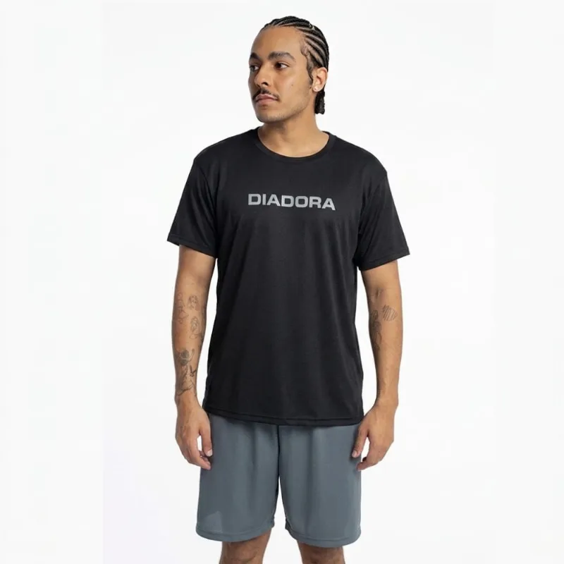 Camiseta Masculina Caerano Diadora Preto M