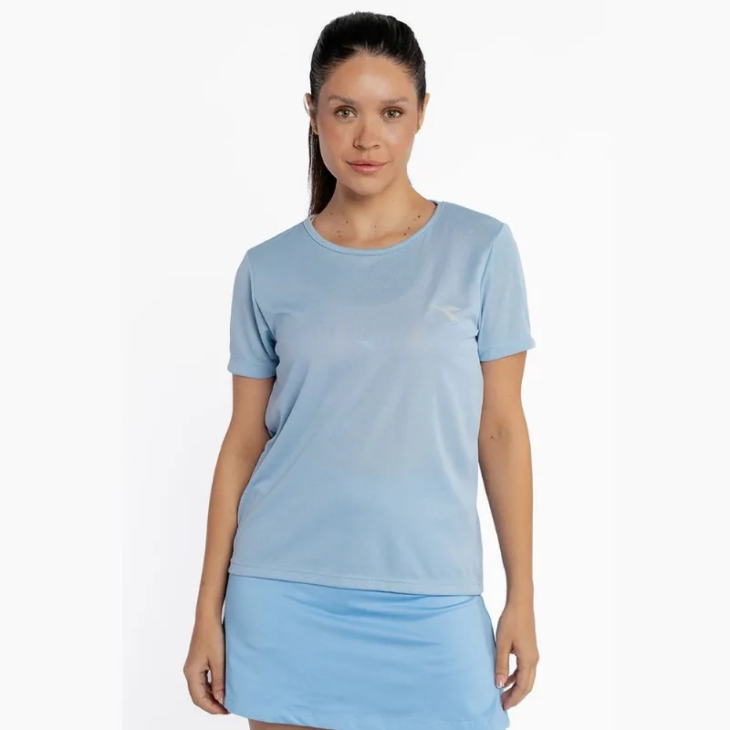 Camiseta Feminina Icon Diadora Azul M