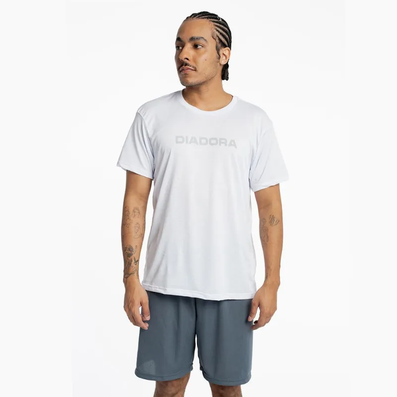 Camiseta Masculina Caerano Diadora Branca GG