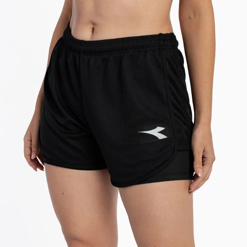 Short Feminino Icon Diadora Preto GG - Diadora