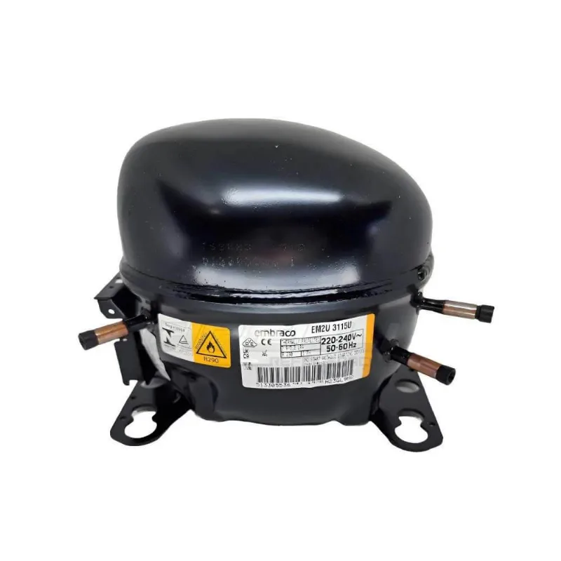 Compressor Embraco EM2U3115U 1/4 HP R290 220V Preto