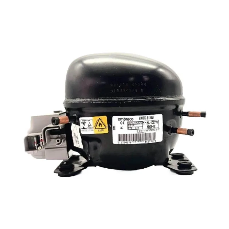 Compressor para Refrigeração Embraco EM2X3134U 1/2 HP R290 110V Preto