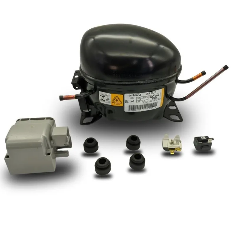Compressor Geladeira 1/5 R600 220v Emr 70clp Embraco
