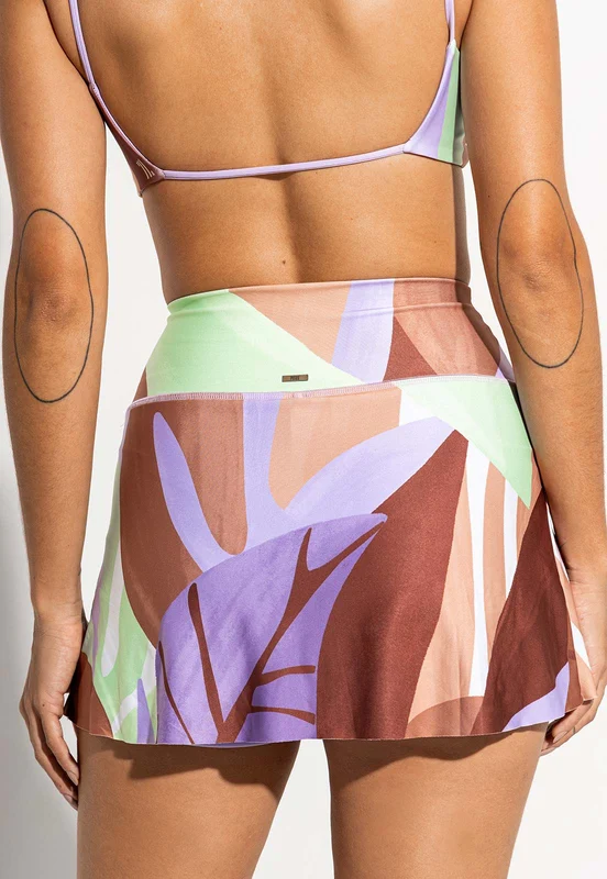 Saia shorts estampada Aura GG