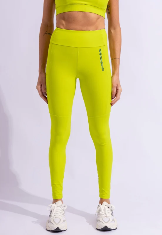 Legging lisa citrine com bolsos Collab Julia Horta M