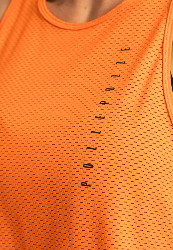 Regata cropped lisa laranja magnético Magnetic G
