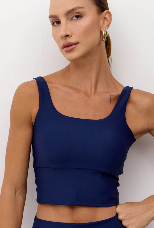 Top longo dupla face Acqua P