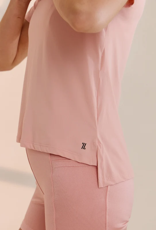 Tshirt alongada nas costas rose shine Solare M