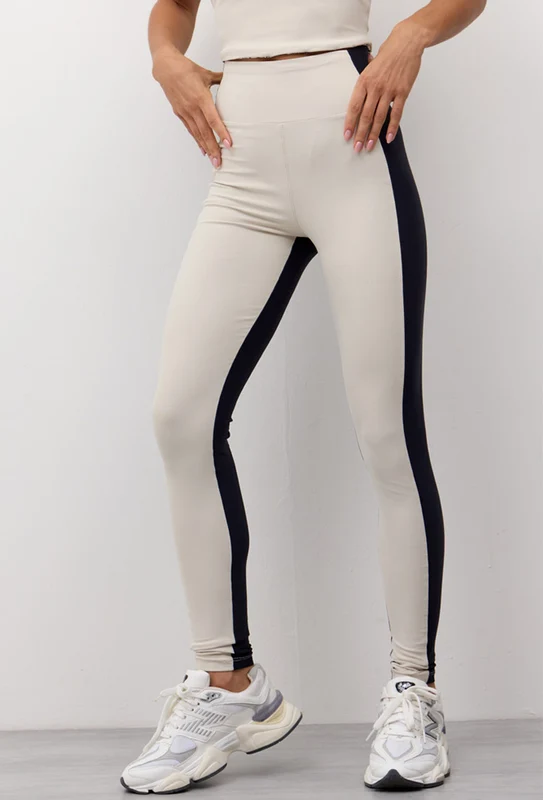 Legging com bolso bicolor luna e preto Athena P