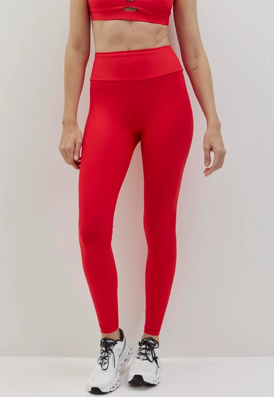 Legging lisa vermelho carmim Voá P