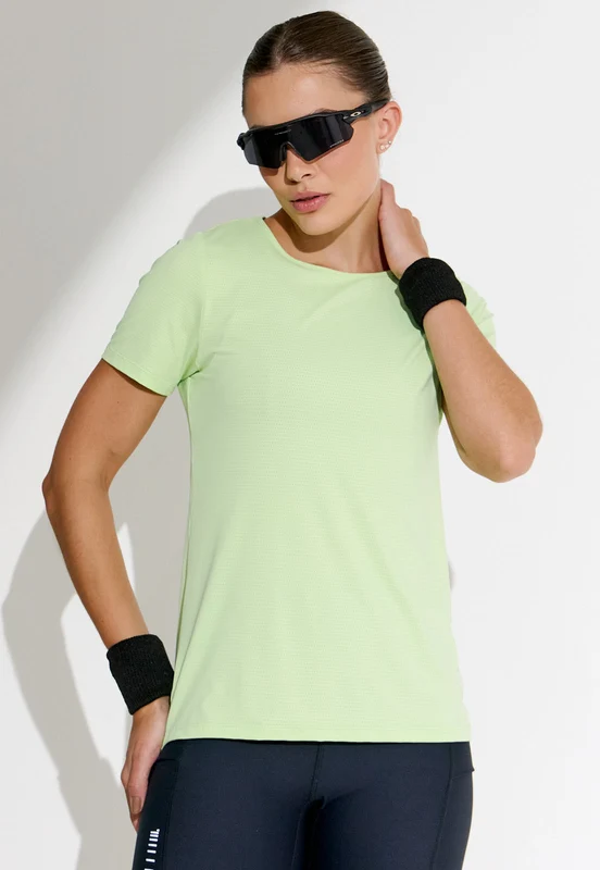 Tshirt running verde matcha Aura G