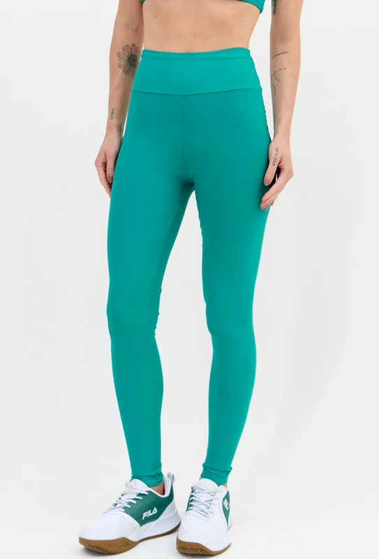 Legging lisa verde folha Lance G