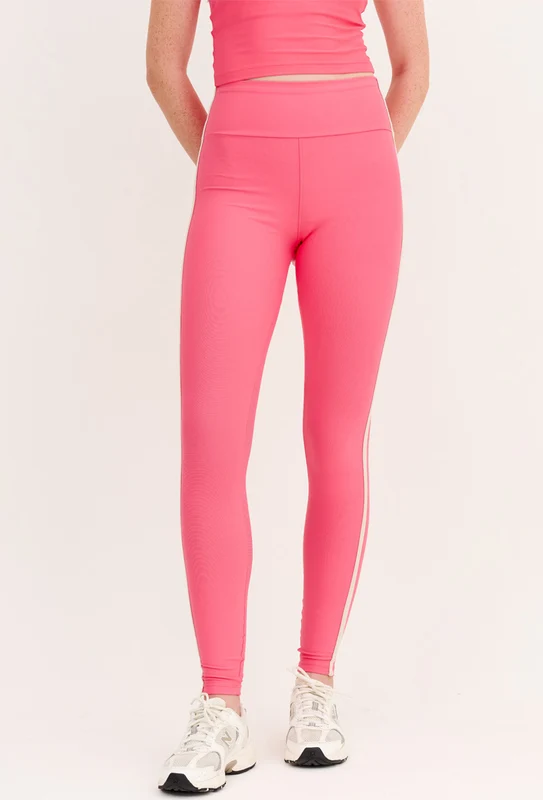 Legging lisa coral com viés lateral Al mare GG