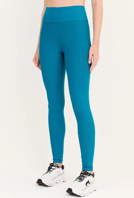 Legging com recorte lisa azul atlântico Al mare G