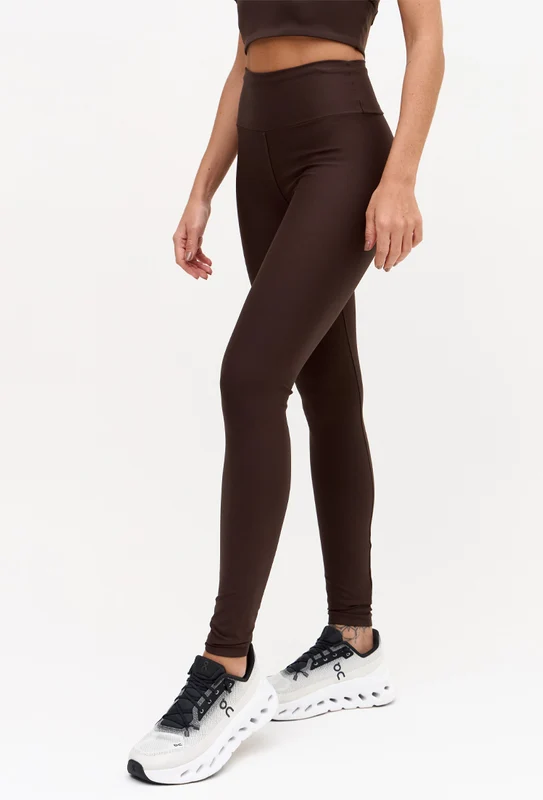 Legging lisa marrom café Magna G