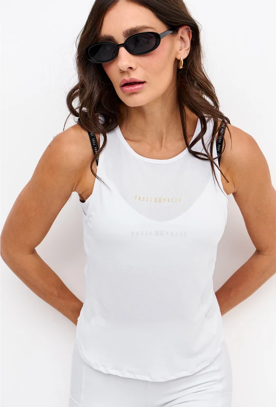 Regata slim branco cristal Pulsa G