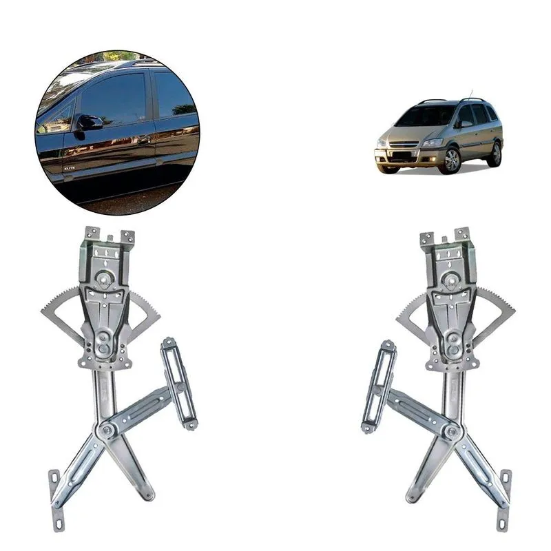Par Máquina Vidro Dianteira Elétrica S/ Motor Zafira 01 A 12