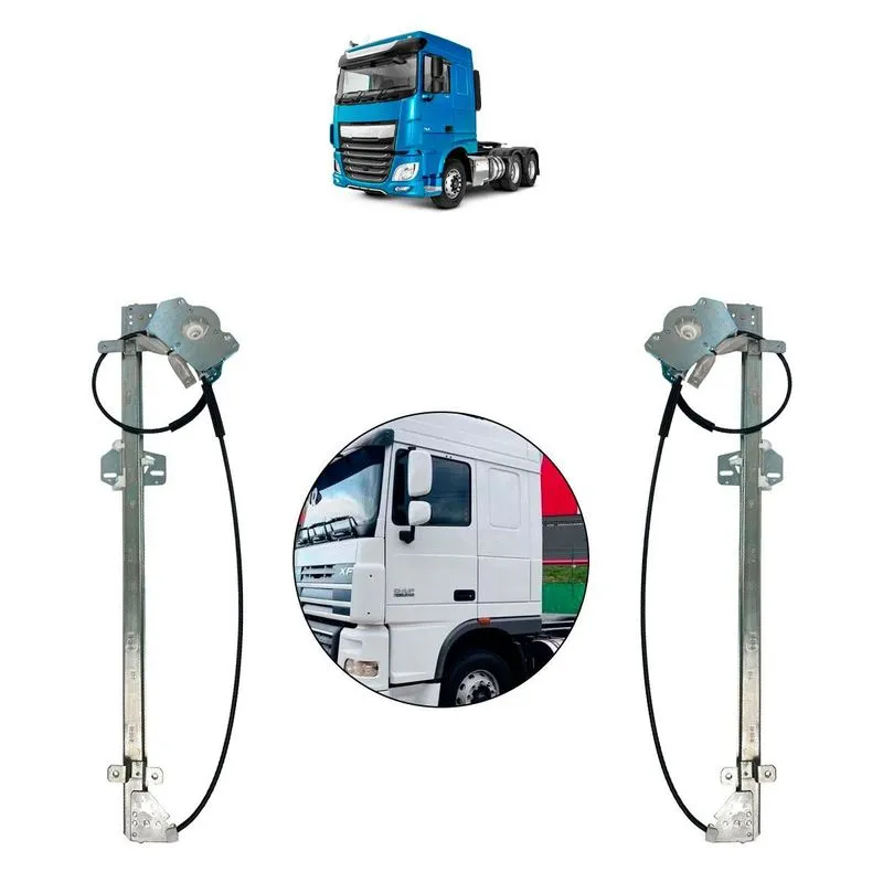 Par Máquina Vidro XF 105 Para Motor Ano 2014 A 2020