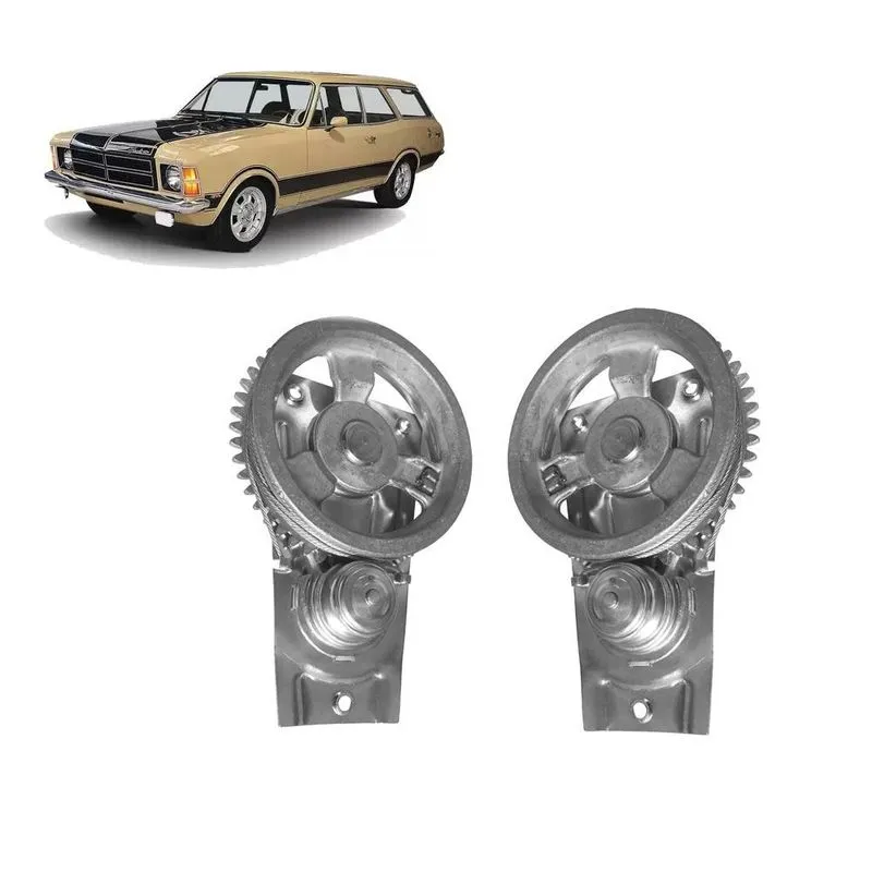 Par Maquina Vidro Opala 2p Dianteira Dir + Esq Manual