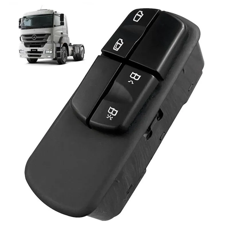 Interruptor Botão Vidro Elétrico Atego Axor 2005 À 2022