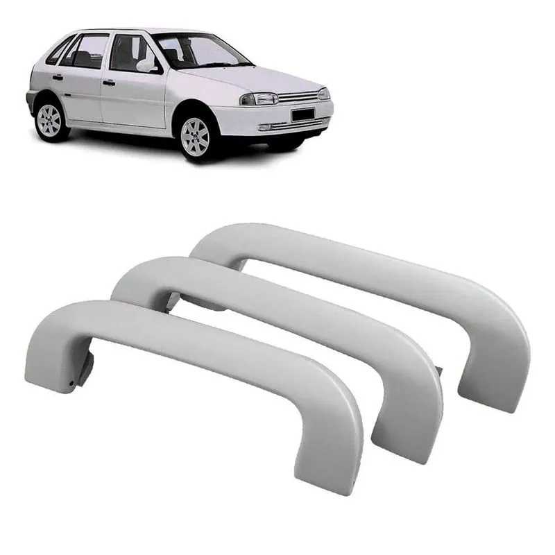 Kit 3 Alça Teto Pqp Gol Voyage Saveiro Parati Fox 5z0857607