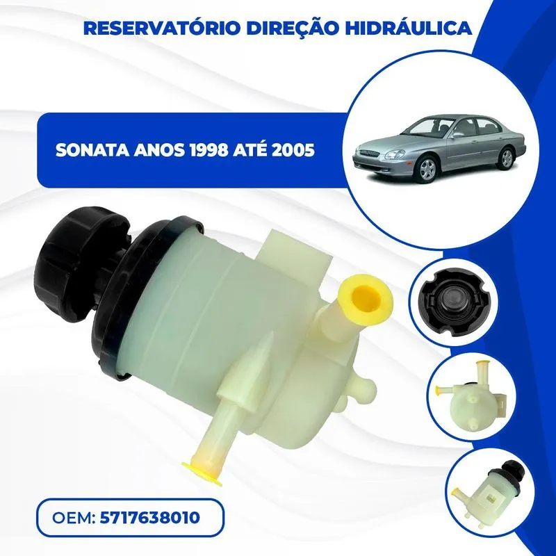 Reservatório De Direção Hidráulica Sonata 1998 Até 2005