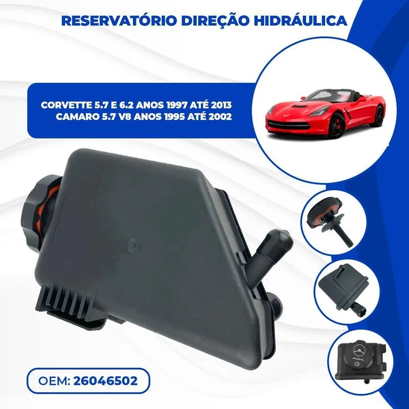 Reservatório De Direção Hidráulica Camaro Corvette 97 A 2013